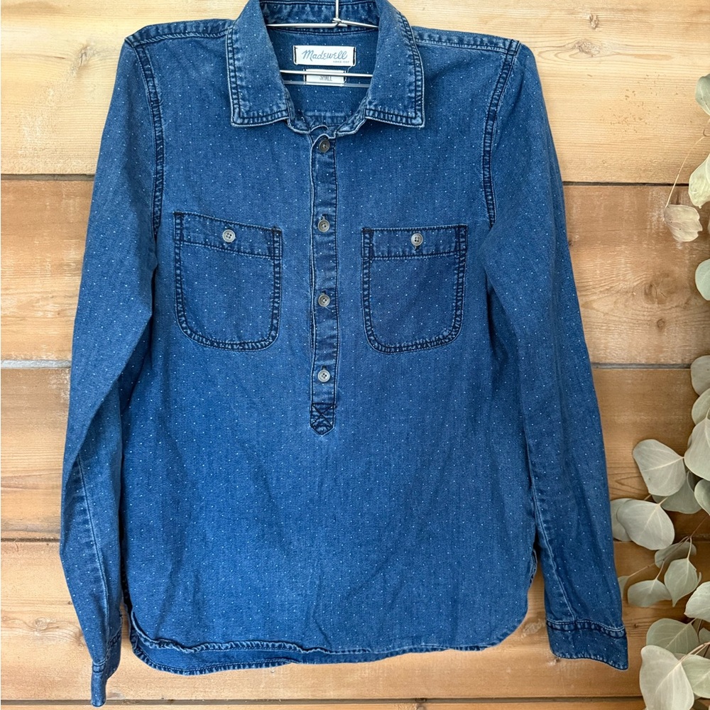 Madewell Indigo Denim Shirt